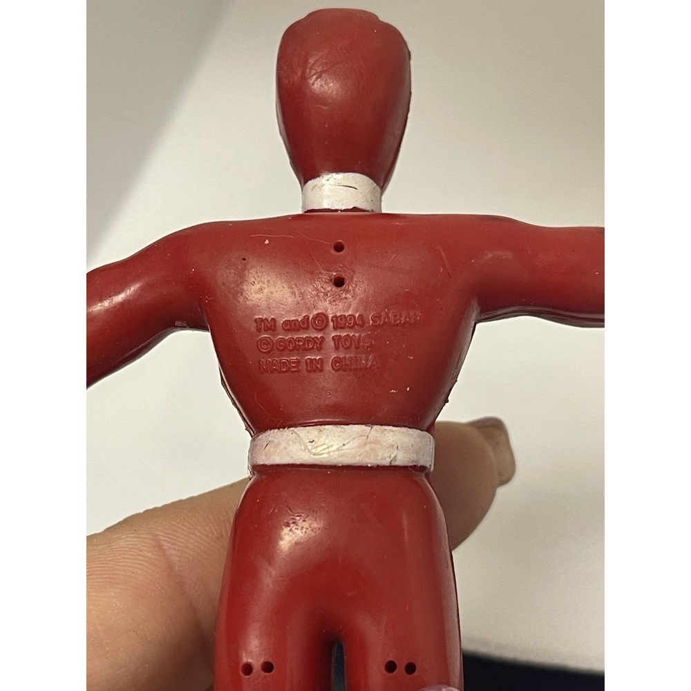 Mighty Morphin Power‎ Rangers Red Rangerd bendable figure - Picture 3 of 3